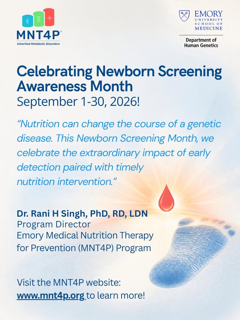 Newborn Screening Awareness Flyer